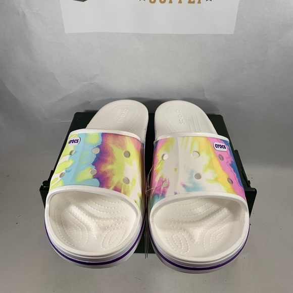 crocs bayaband tie dye